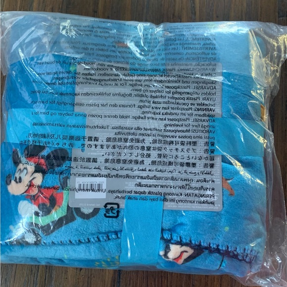 Disney Mickey Mouse and Friends Fleece Throw‎ – Disneyland New - Picture 7 of 7